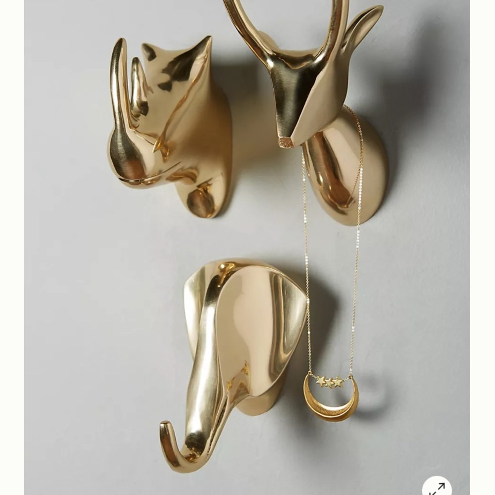 ISO Anthropologie gleaming safari bust